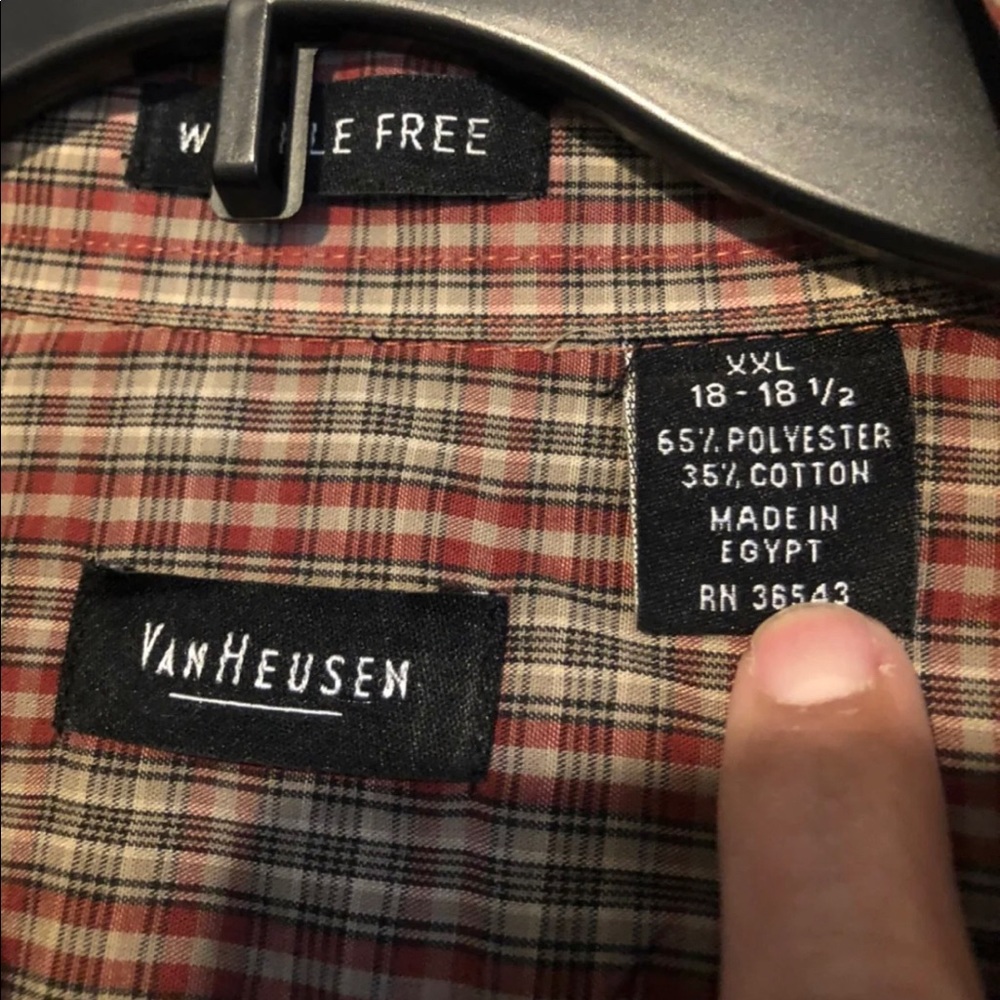 Mens short sleeve shirt by VanHeusen
